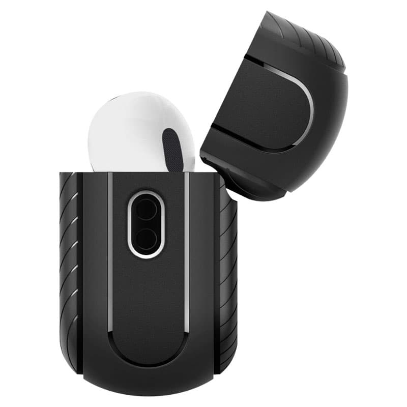 Spigen Mag Armor MagSafe - Case for Apple AirPods Pro 1 / 2 (Black) 3