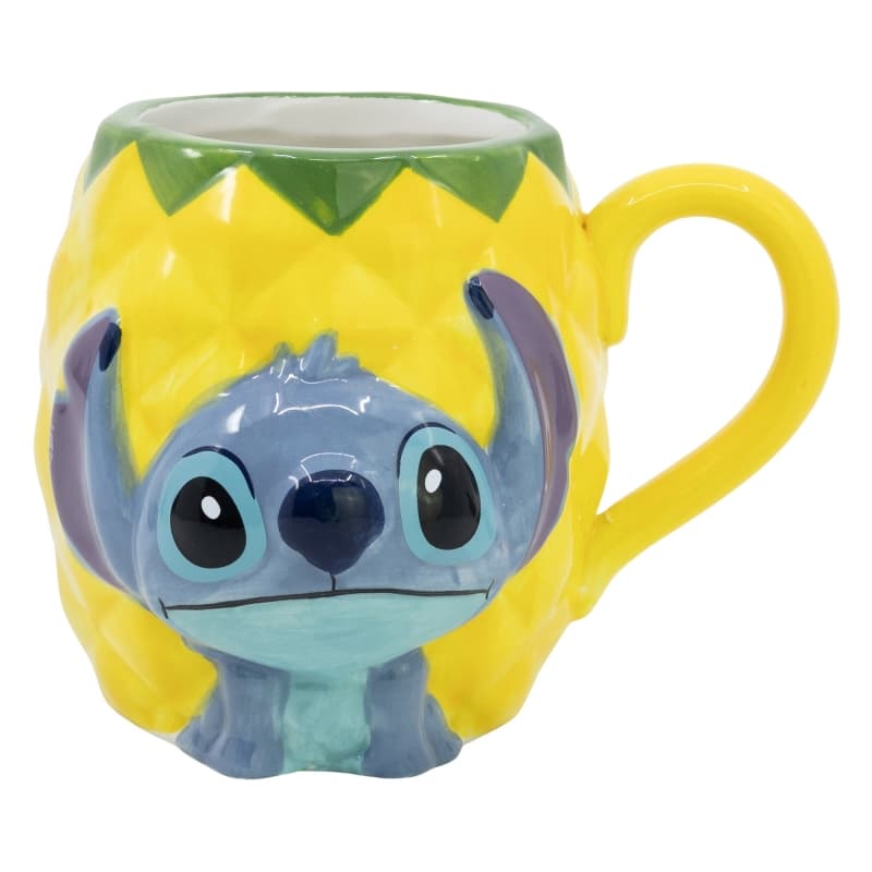 Disney Stitch - 3D Ceramic Mug in a Gift Box from the Pineapple Collection 325 ml