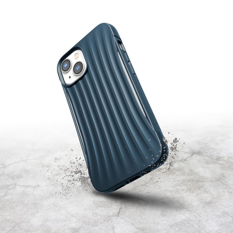 X-Doria Raptic Clutch - Biodegradable case for iPhone 14 (Drop-Tested 3m) (Blue) 6