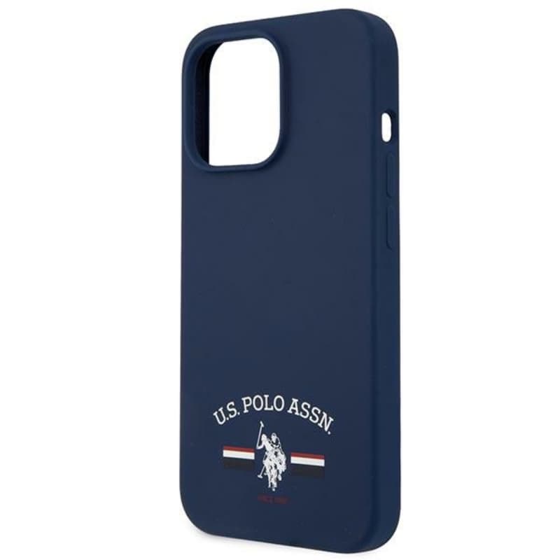 US Polo Assn Silicone Logo - Case for iPhone 13 Pro Max (Navy blue) 6