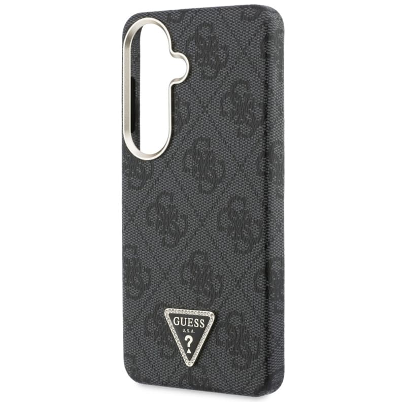 Guess 4G Triangle Logo MagSafe - Samsung Galaxy S26 Case (Black) 6