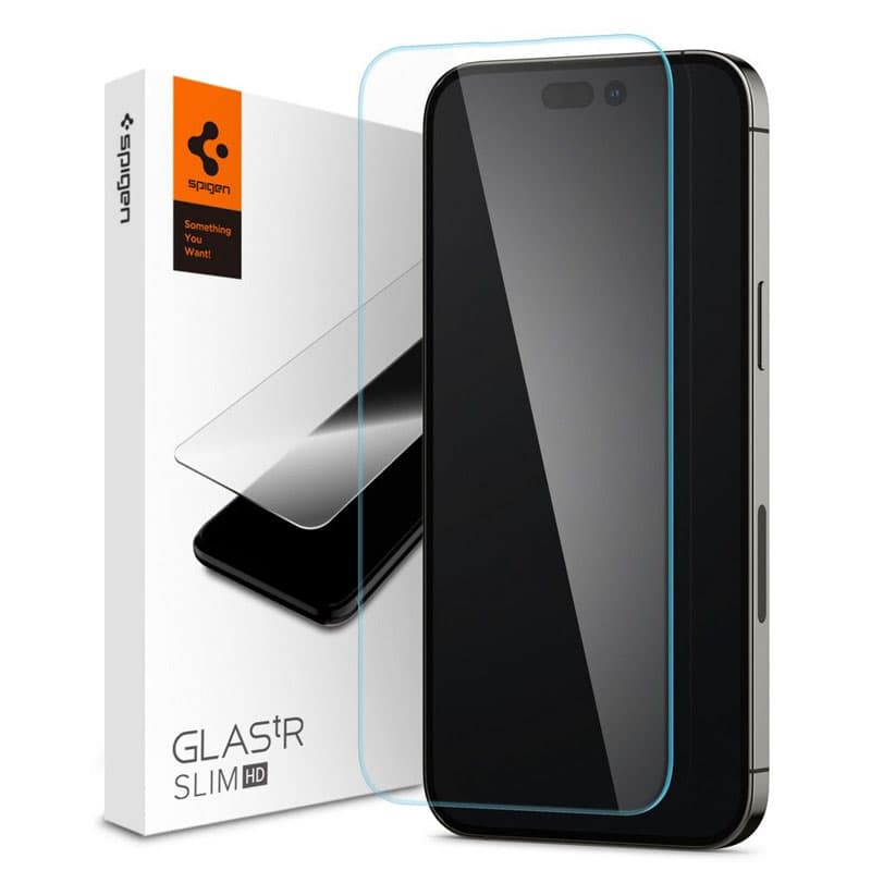 Spigen Glas.TR Slim - Tempered glass for iPhone 14 Pro Max 5