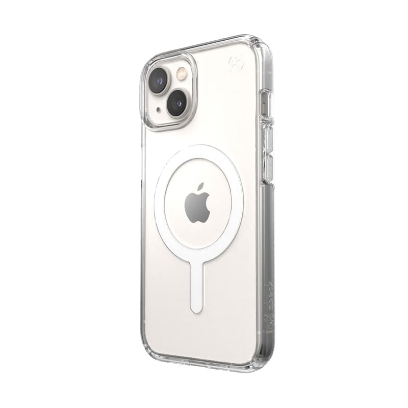 Speck Presidio Perfect-Clear + MagSafe - Case for iPhone 14 / iPhone 13 with MICROBAN coating (Clear) 3
