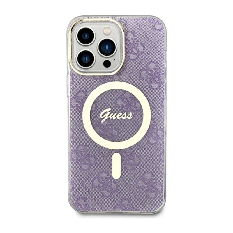 Guess 4G MagSafe - Case for iPhone 14 Pro Max (Purple) 3