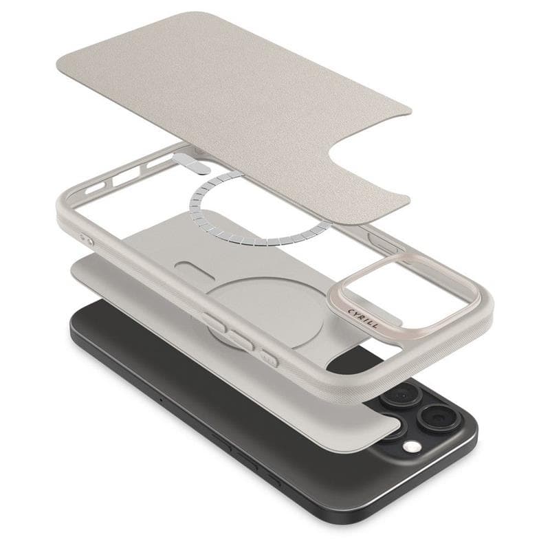 Spigen Cyrill Kajuk Mag MagSafe - Case for iPhone 16 Pro Max (Cream) 7