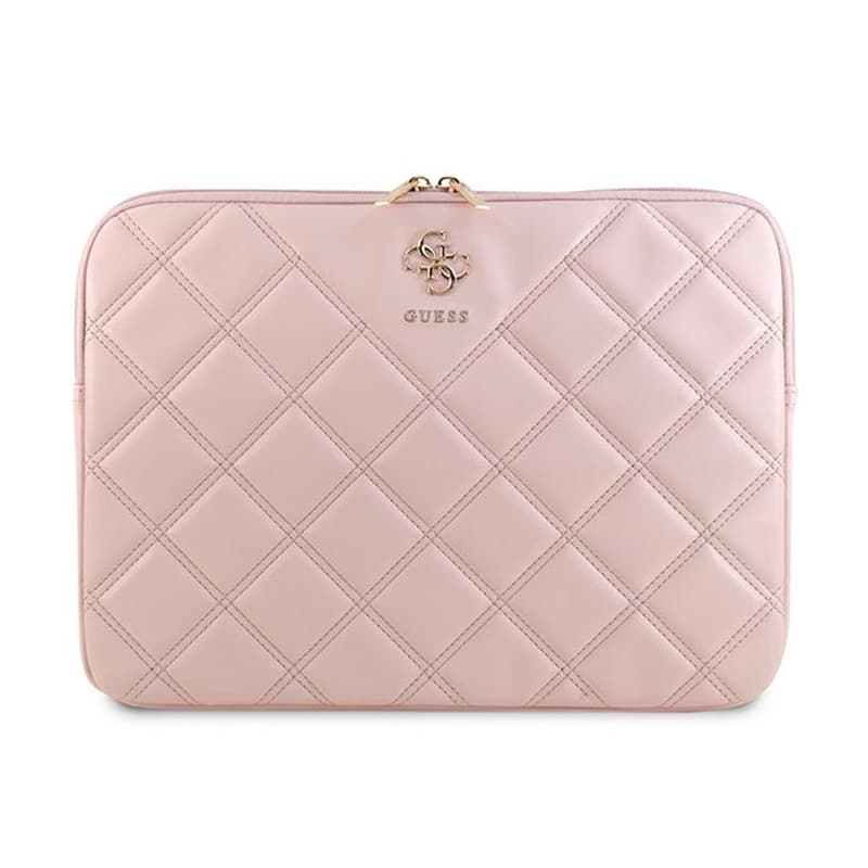 Guess Quilted 4G Sleeve - Notebook case 13" / 14" (pink) 1