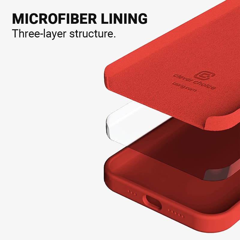 Crong Color Cover - iPhone 13 Pro Case (Red) 4