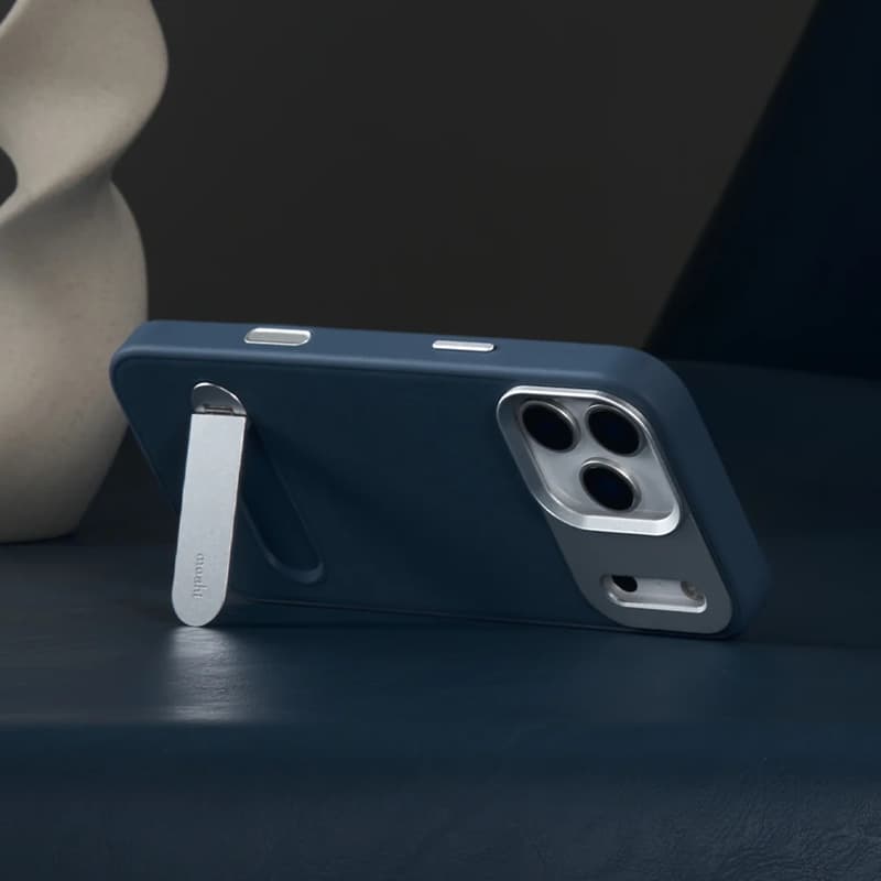 Moshi Kameleon MagSafe - Case iPhone 17 Pro with Stand Function (Midnight Gray) 5