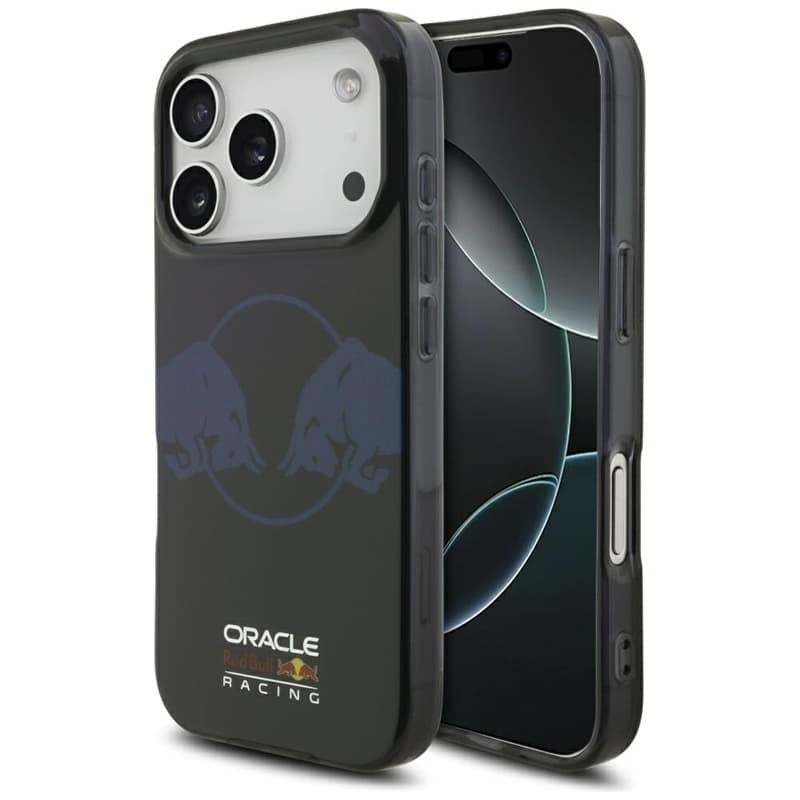 Red Bull IML Transparent Two Bulls MagSafe - iPhone 17 Pro Case (Navy Blue)