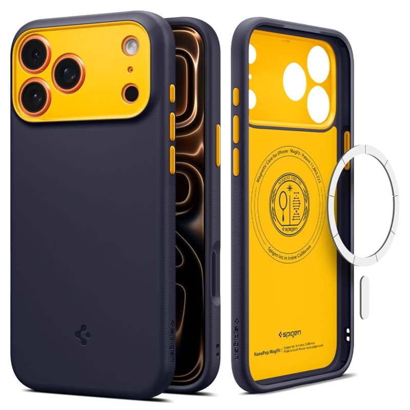 Spigen Nano Pop Mag MagSafe - Case for iPhone 17 Pro Max (Blueberry Navy) 1