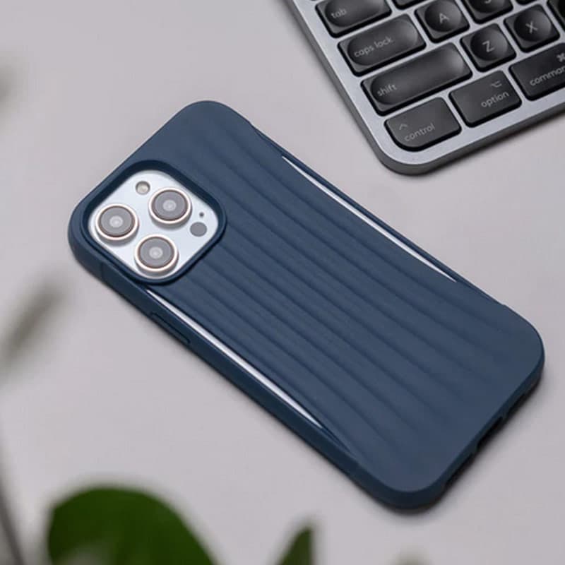 X-Doria Raptic Clutch - Biodegradable case for iPhone 14 (Drop-Tested 3m) (Blue) 7