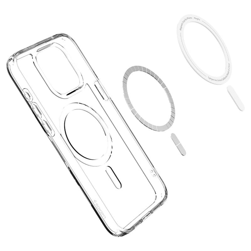 Spigen Ultra Hybrid MagSafe - Case for iPhone 15 Pro (White) 7