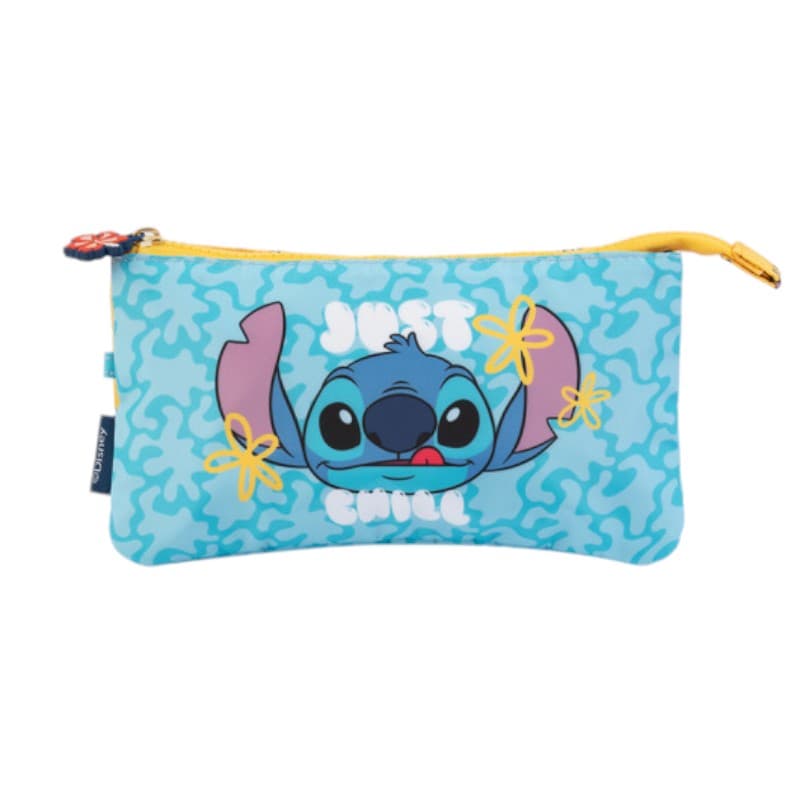 Disney Stitch - 3-compartment pencil case from the Tropical collection 1