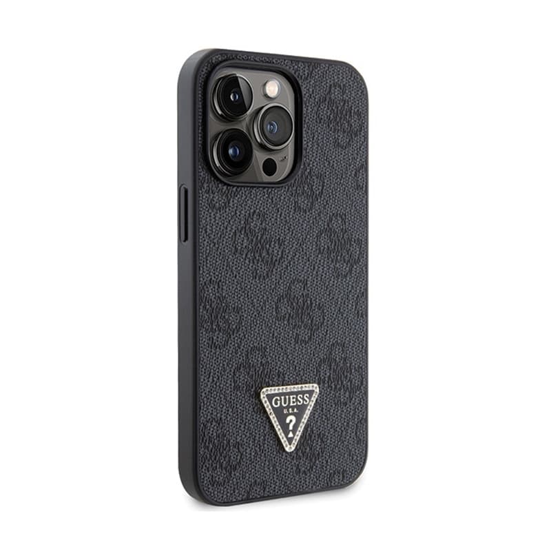 Guess Crossbody 4G Metal Logo - Case for iPhone 13 Pro (black) 4
