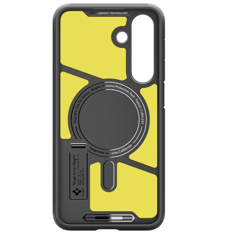 Spigen Tough Armor MagSafe Case for Samsung Galaxy S25 FE (Black) 4