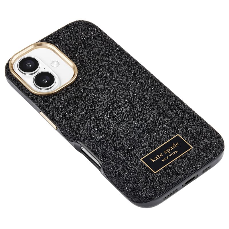 Kate Spade New York Crystal Pave MagSafe - Case for iPhone 16 (Nightfall) 5