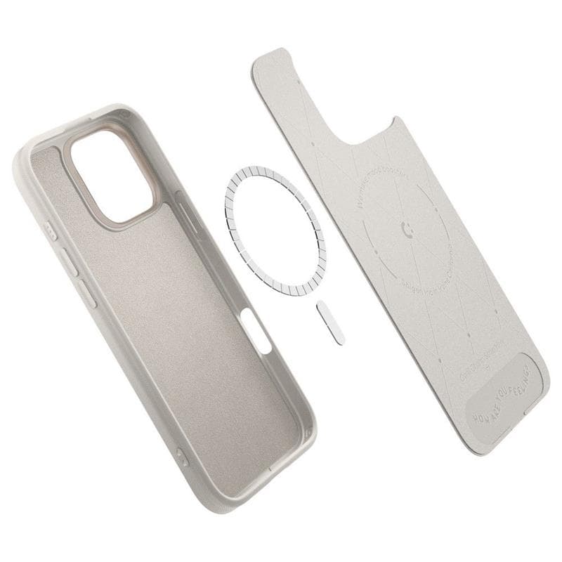 Spigen Cyrill Kajuk Mag MagSafe - Case for iPhone 16 Pro Max (Cream) 8