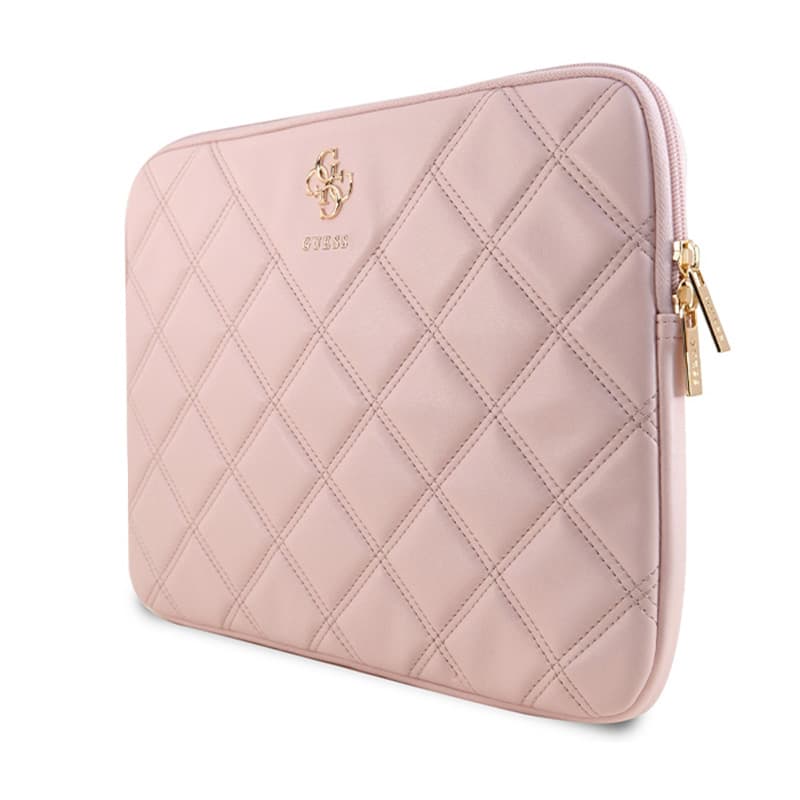 Guess Quilted 4G Sleeve - Notebook case 13" / 14" (pink) 2