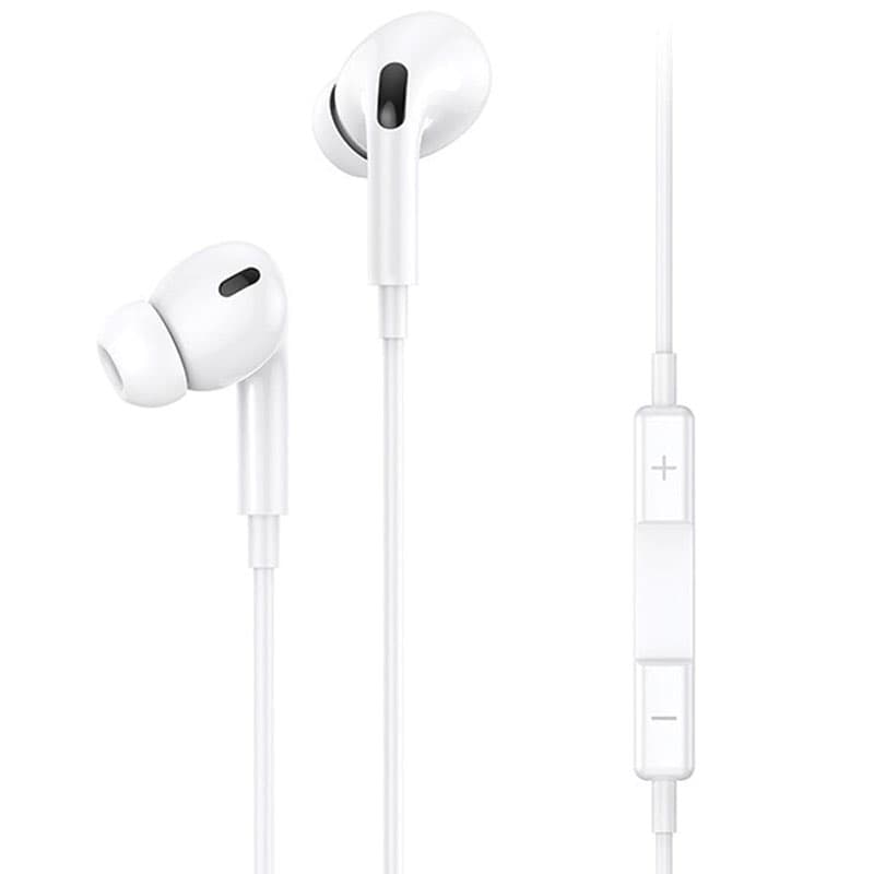USAMS EP-41 - 3.5 mm stereo jack headphones (White) 1
