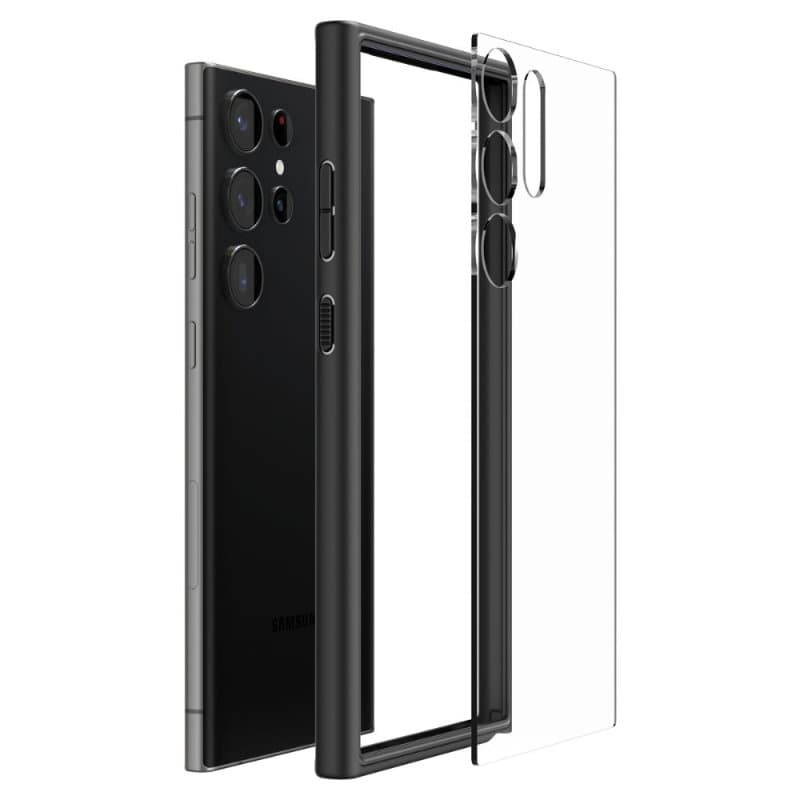 Spigen Ultra Hybrid - Case for Samsung Galaxy S23 Ultra (Matte Black) 7