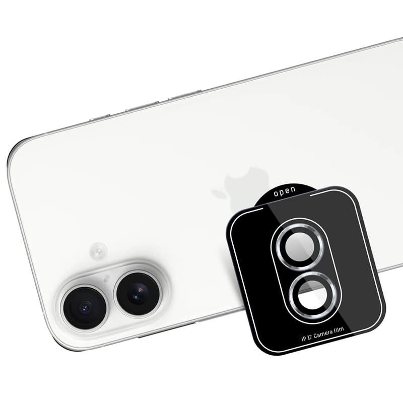 3mk Lens Protection Pro - Camera Lens Glass for iPhone 17 (Silver) 7