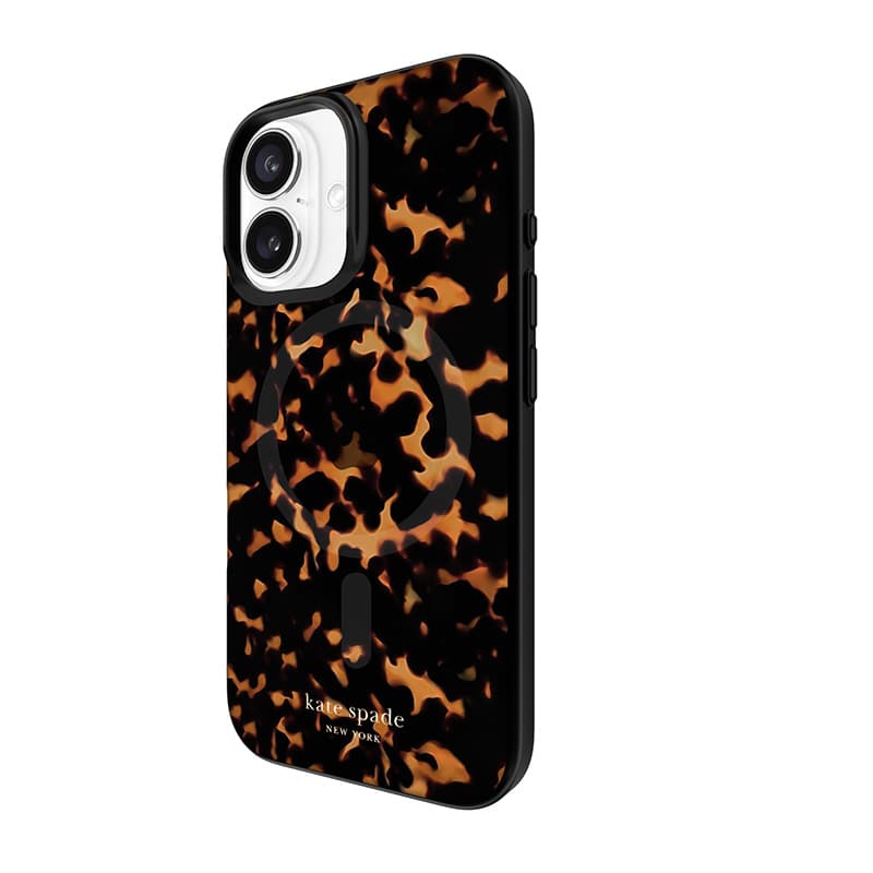 Kate Spade New York Protective MagSafe - Case for iPhone 16 (Tortoise) 4