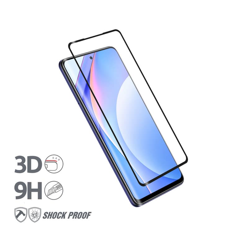 Crong 3D Armor Glass - 9H Full Glue Tempered Glass for the entire Xiaomi Mi 10T Lite screen 1