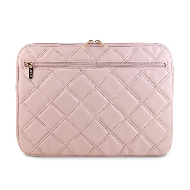 Guess Quilted 4G Sleeve - Notebook case 13" / 14" (pink) 3