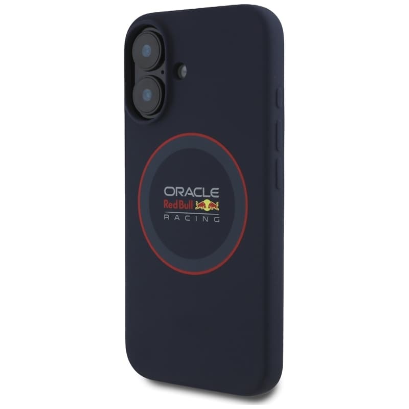 Red Bull Silicone Red Ring MagSafe - iPhone 16 Case (Navy Blue) 2
