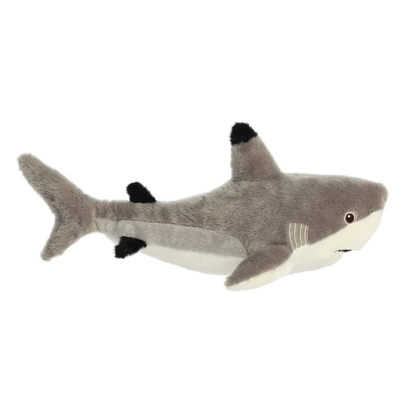 Eco Nation – Plush Toy / Cuddly Blacktip Shark 38 cm Eco-Friendly 5