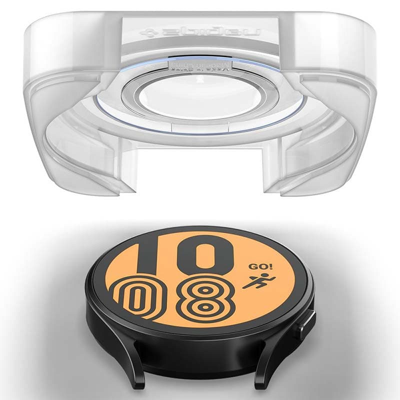 Spigen GLAS.TR EZ FIT 2-Pack - Tempered glass for Samsung Galaxy Watch 4 / 5 44 mm (2 pcs) 4