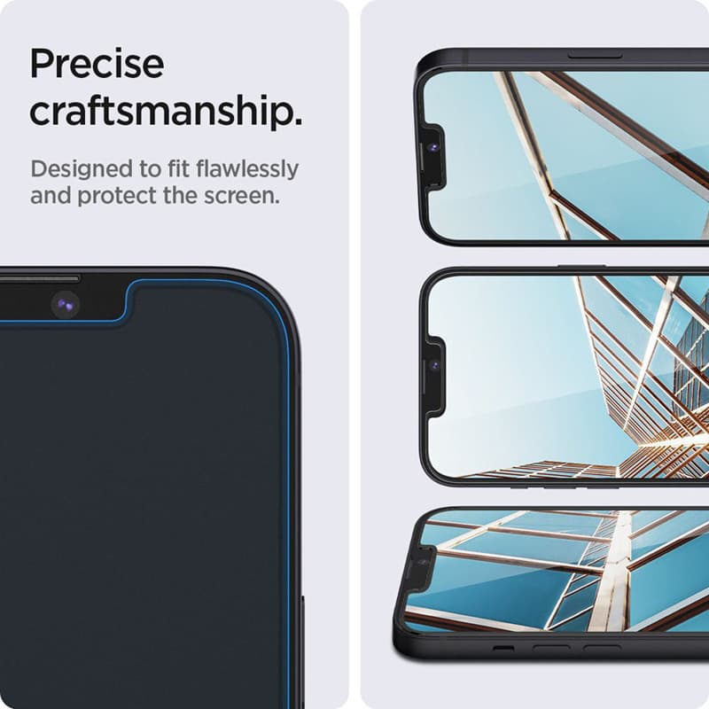 Spigen GLAS.TR EZ FIT 2-Pack - Tempered Glass for iPhone 17e / 16e / 14 / 13 Pro / 13 2 pcs 6