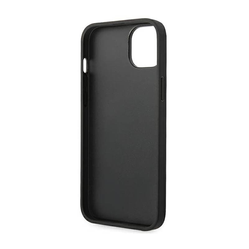 Karl Lagerfeld Saffiano Mono Metal Logo - Case for iPhone 14 Plus (Black) 7