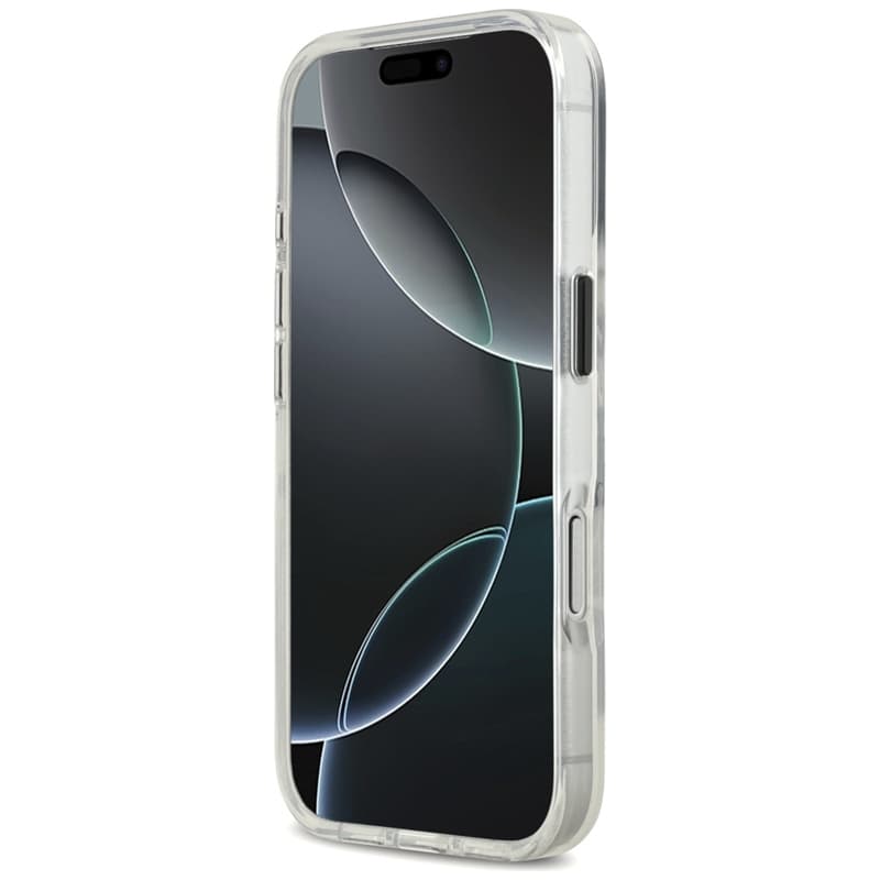 Karl Lagerfeld IML Karl Sketch Logo MagSafe - Case iPhone 17 Pro (Clear) 5