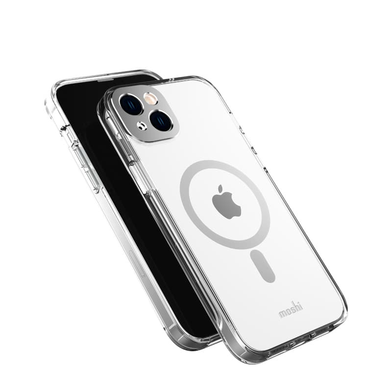 Moshi iGlaze MagSafe - Case for iPhone 14 Max (Silver) 1