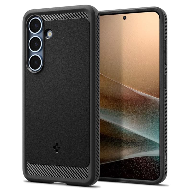 Spigen Rugged Armor Mag MagSafe - Case for Samsung Galaxy S25 (Matte Black) 1