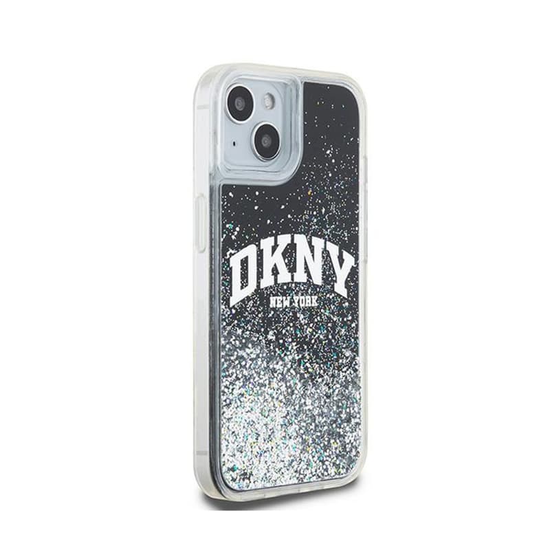 DKNY Liquid Glitter Big Logo - Case for iPhone 15 / 14 / 13 (black) 4