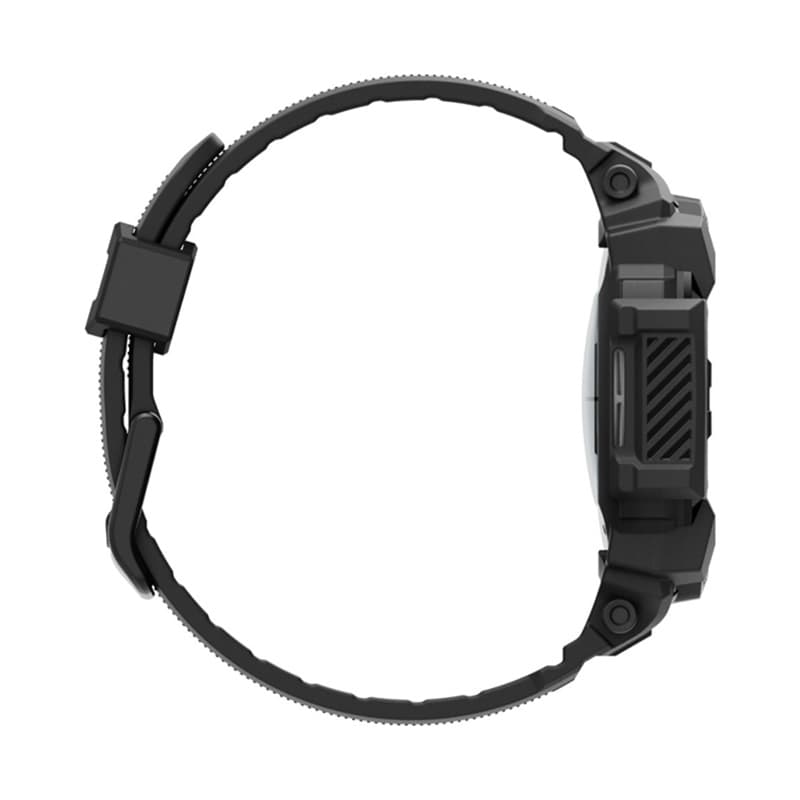 Spigen Rugged Armor Pro - Strap + Case for Samsung Galaxy Watch 7 40 mm (Matte Black) 4