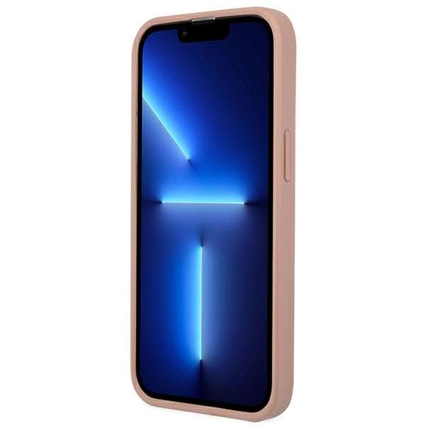 Guess SaffianoTriangle Logo Case - Case for iPhone 13 Pro (pink) 5