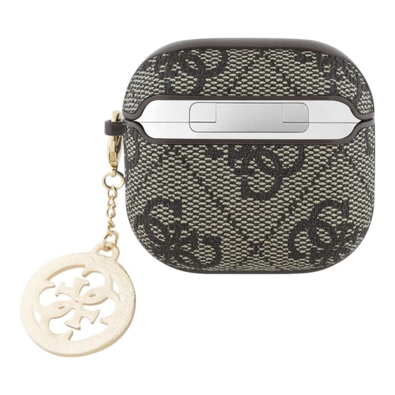 Guess 4G Strass Charm - AirPods 4 Case (brown) 2