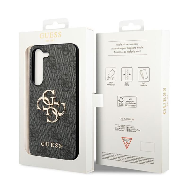 Guess 4G Big Metal Logo - Case Samsung Galaxy A55 5G (black) 8