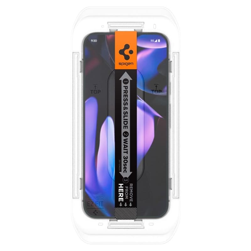Spigen GLAS.TR EZ FIT Privacy 2-Pack - Tempered Glass with Privacy Filter for Google Pixel 9 / 9 Pro / 10 / 10 Pro (2 pcs) 5