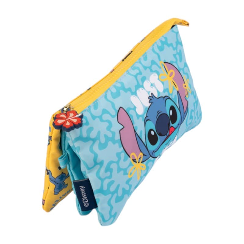Disney Stitch - 3-compartment pencil case from the Tropical collection 3