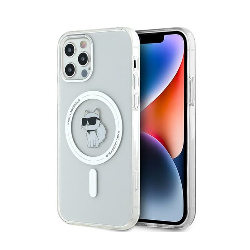Karl Lagerfeld IML Choupette MagSafe - iPhone 12 / iPhone 12 Pro Case (Transparent)