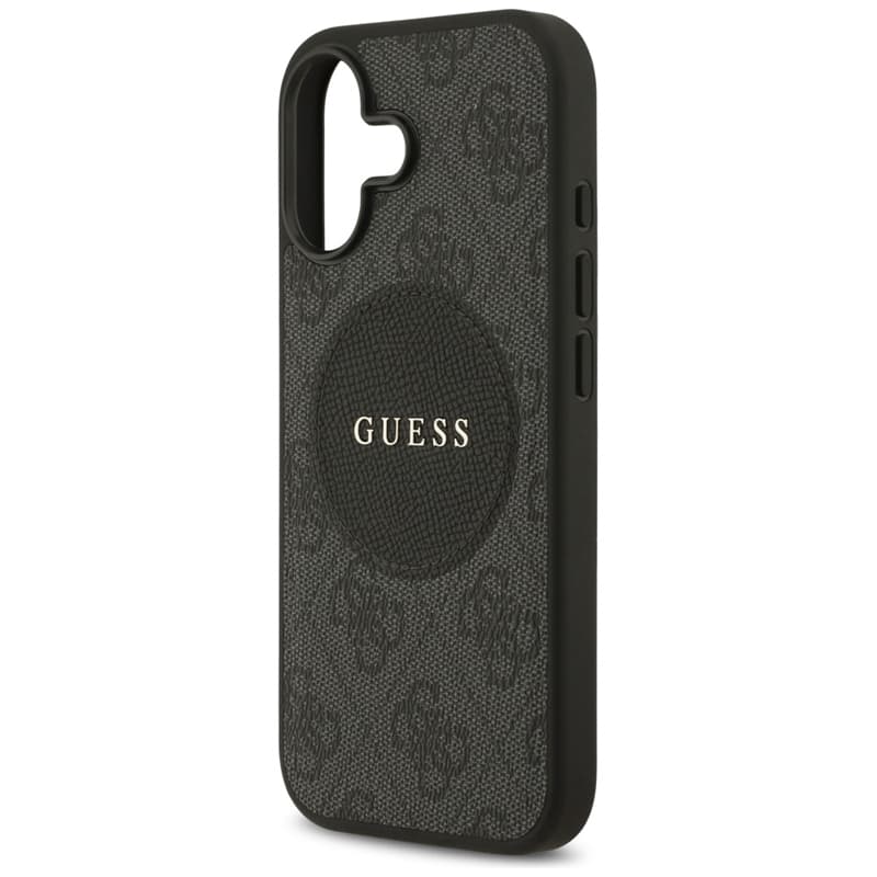 Guess 4G Circle Classic Logo MagSafe – Case iPhone 17 (Black) 6
