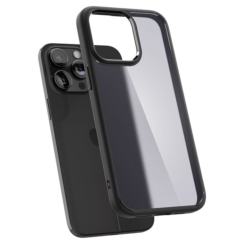 Spigen Ultra Hybrid - Case for iPhone 15 Pro Max (Frost Black) 6