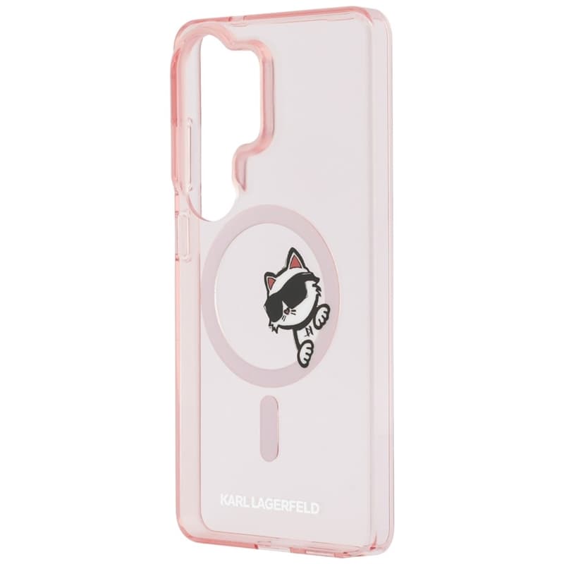 Karl Lagerfeld IML Peekaboo Choupette MagSafe - Samsung Galaxy S26 Ultra Case (Pink) 6