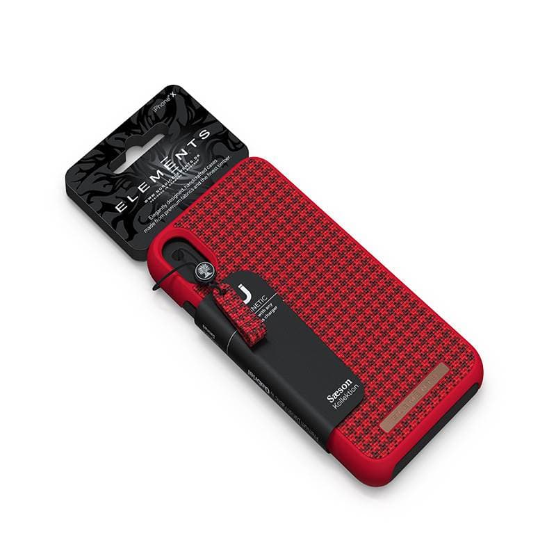 Nordic Elements Saeson Idun - Case for iPhone Xs Max (Red) 4
