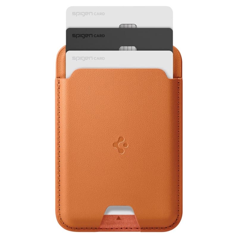 Spigen Valentinus MagSafe - Magnetic Wallet (Metallic Orange) 3