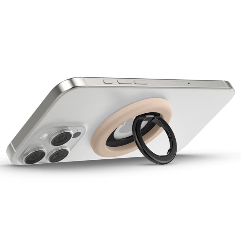 Spigen Nano Pop MagSafe Phone Ring - Finger holder with stand function (Coconut Beige) 7